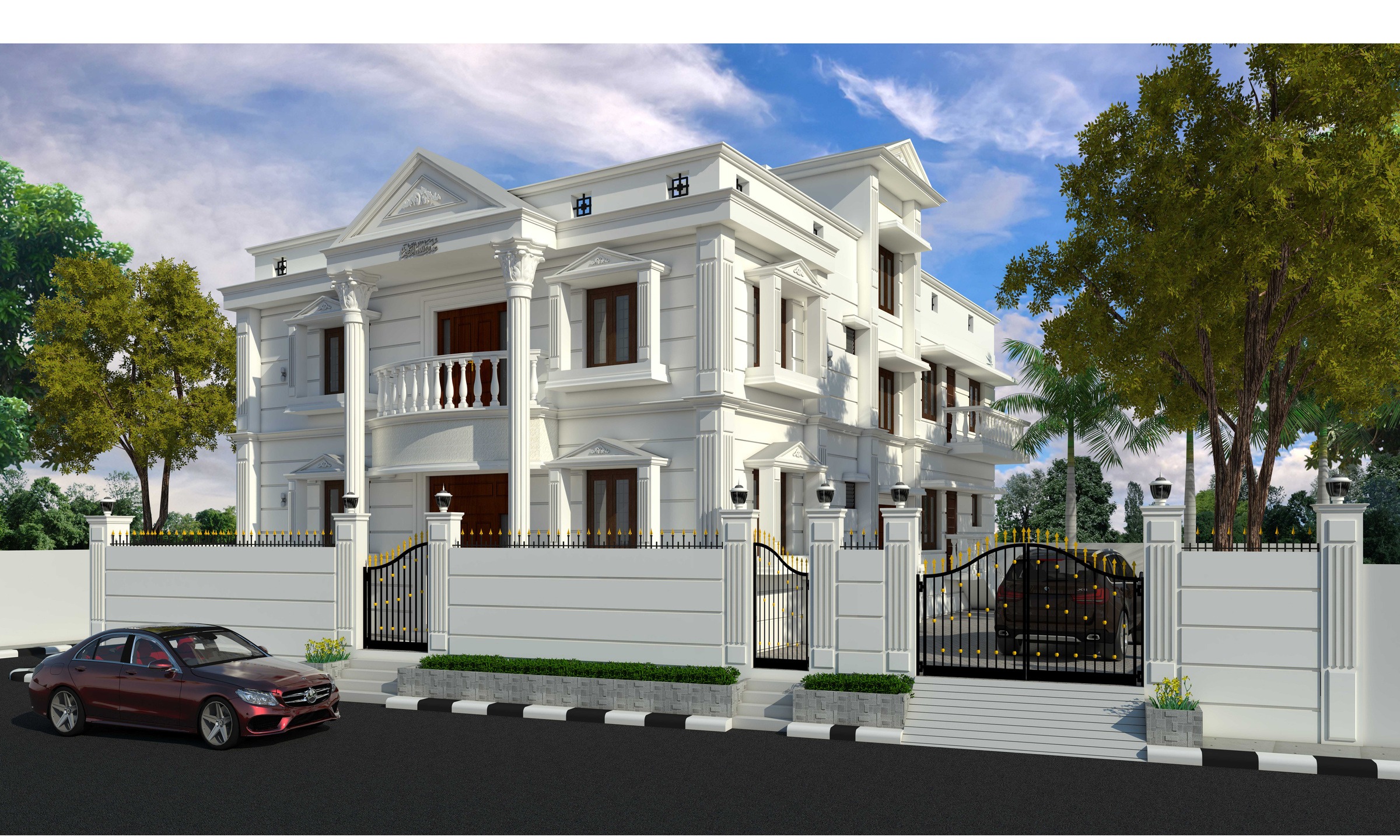Large classical residence designed by Misi Associates