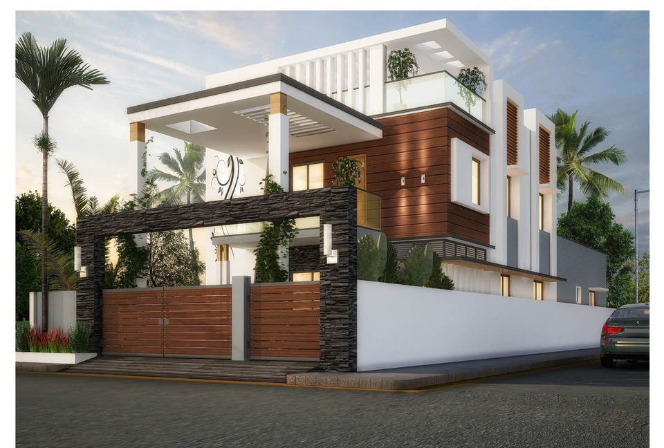 Contemporary residence designed by Misi Associates